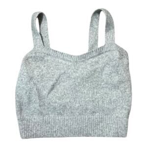 HOLLISTER GILLY HICKS Sweater Crop Top Size M